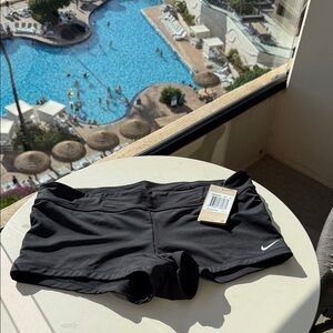 Nike Black Athletic SWIM Move to Zero Black Shorts